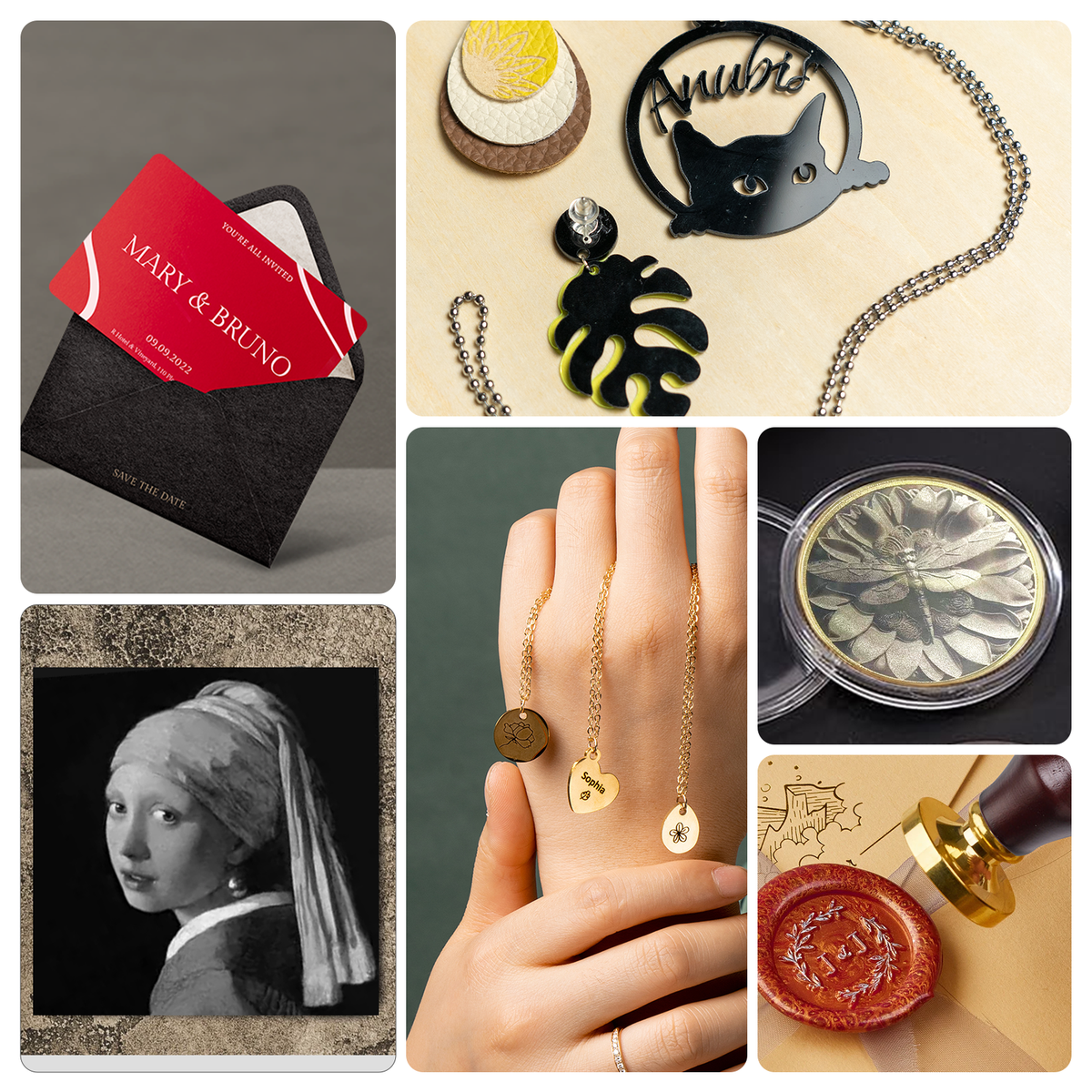 Xtool F1 F2 Ultra Laser Material Kit 93pcs