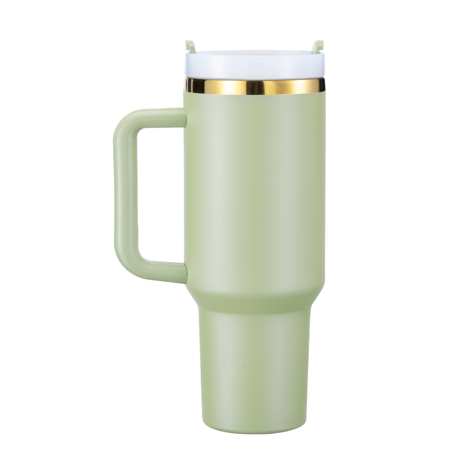 40oz Stainless Steel Tumbler with Removable Handle