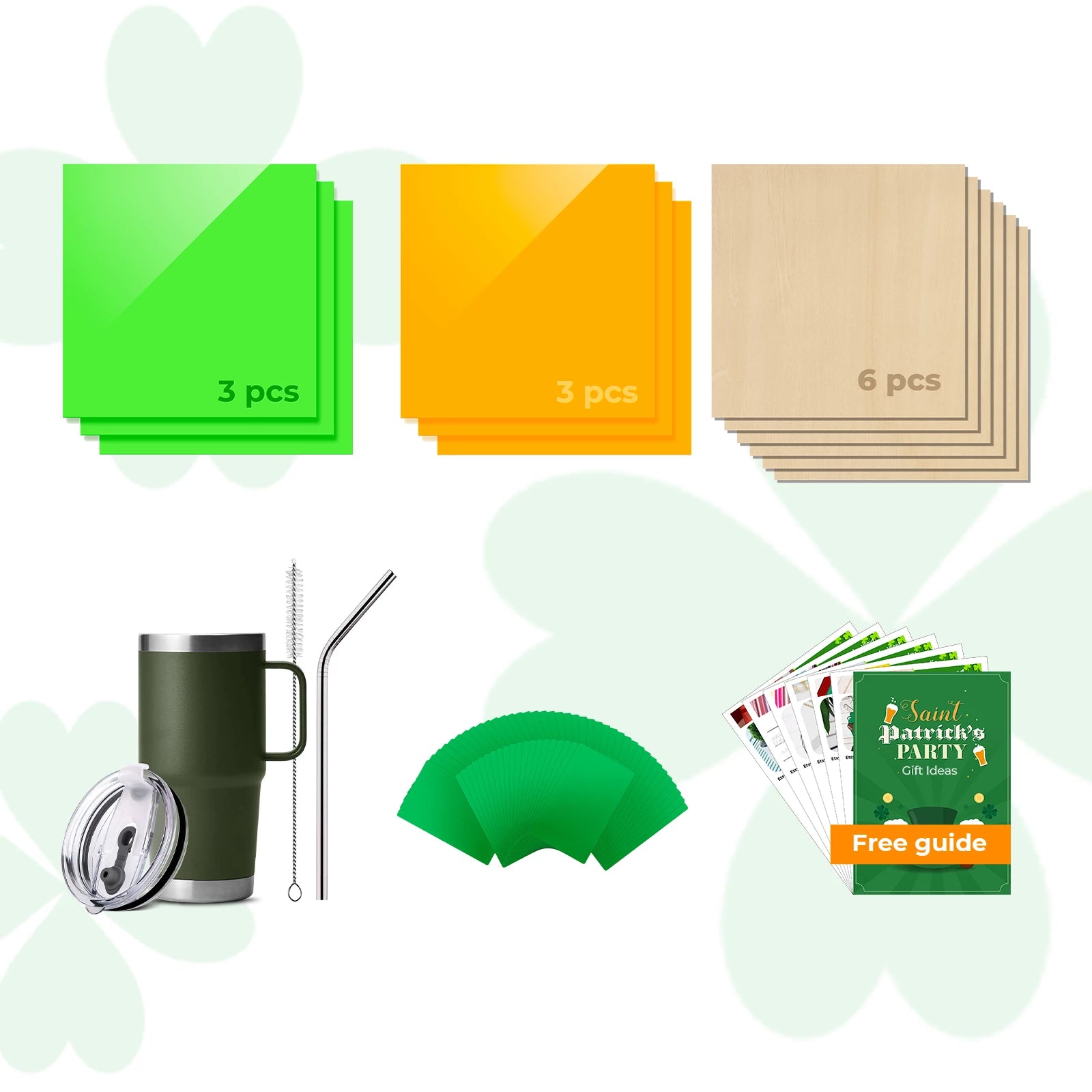 St. Patrick's Day Celebration Kit (73 Pieces)