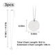 925 Silver Necklace (3pcs)