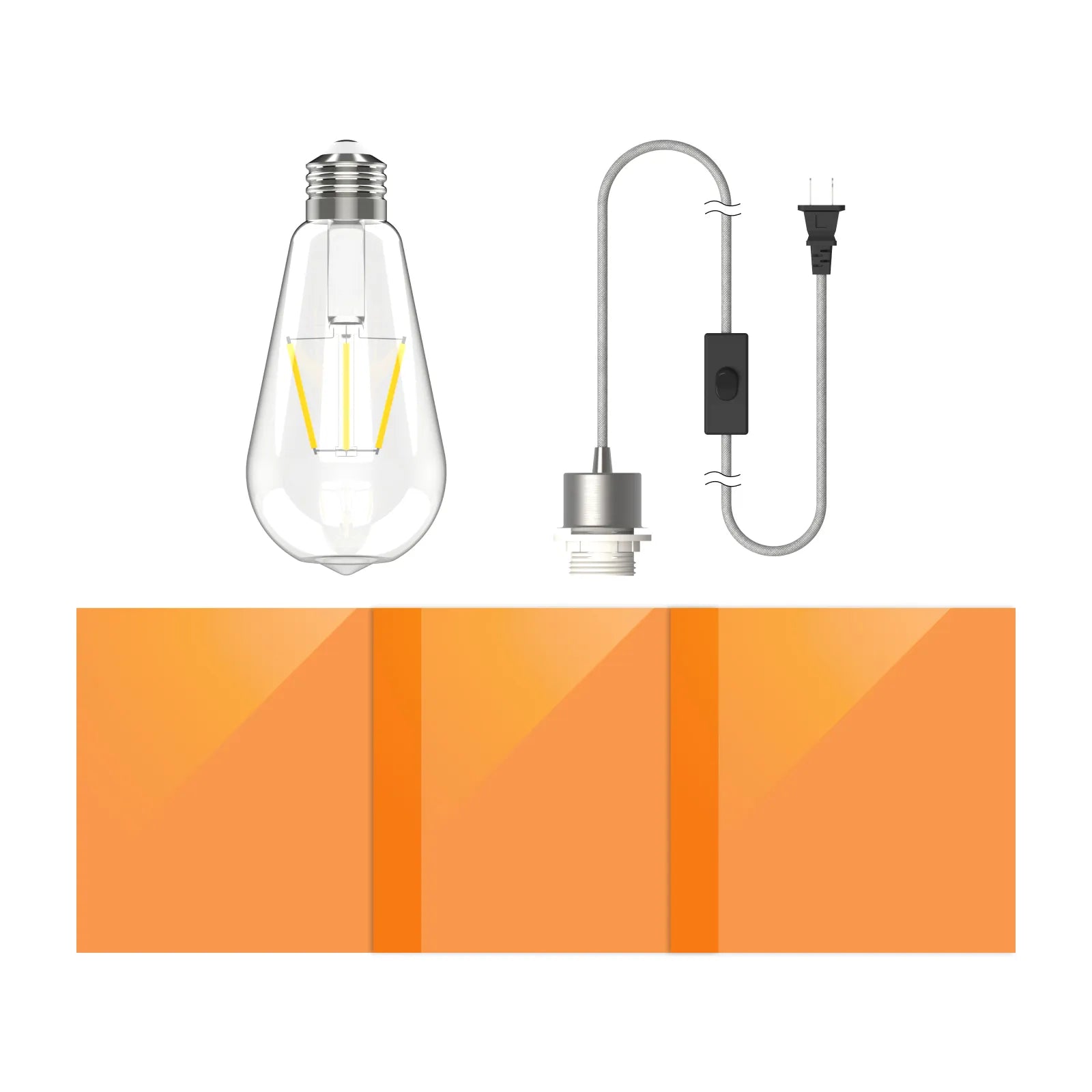 Acrylic disc  duy pendant light kit 07
