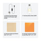 Acrylic Disc DIY Pendant Light Kit