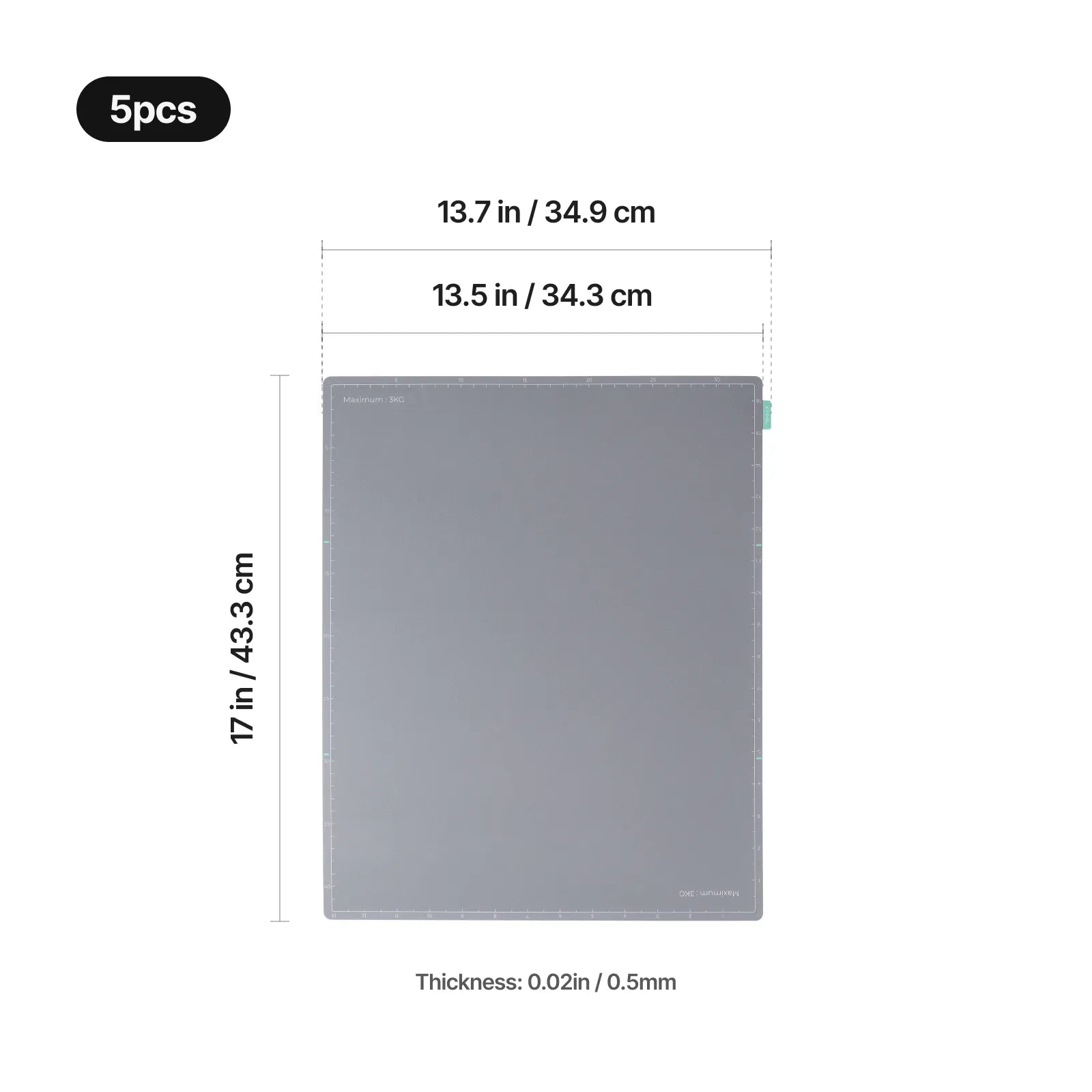 Adhesive mat for o1 omini printer 05