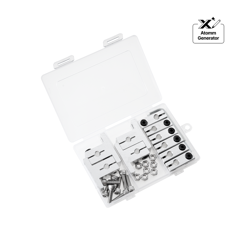 Aluminum optical axis connector kit small 04