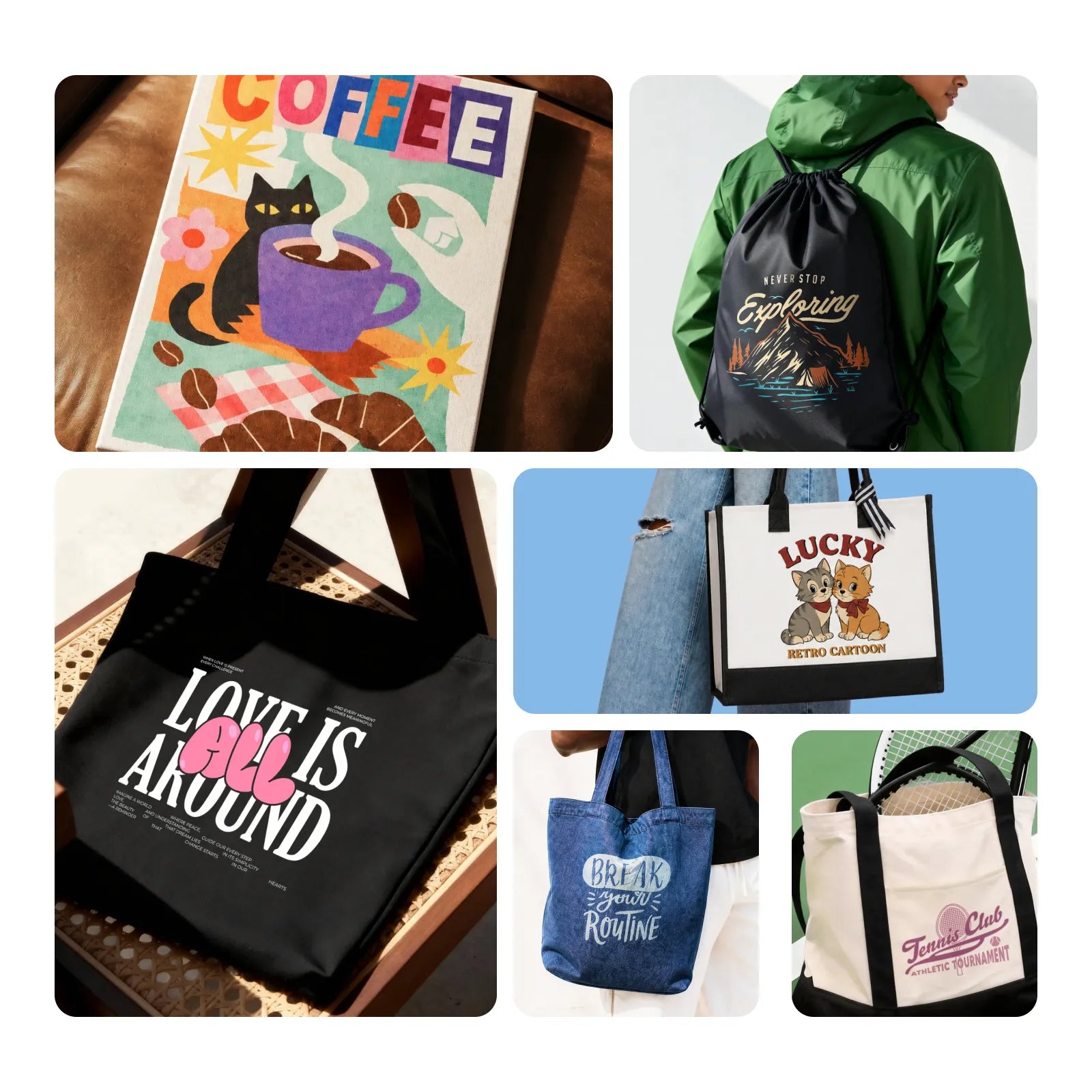 Apparel printing blank materials package 02
