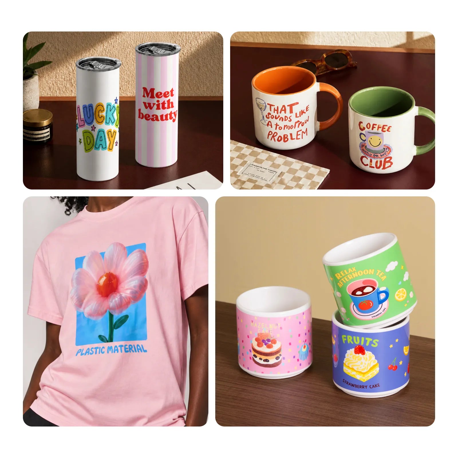 Baking sublimation material starter kit for wonderpress 110pcs 02