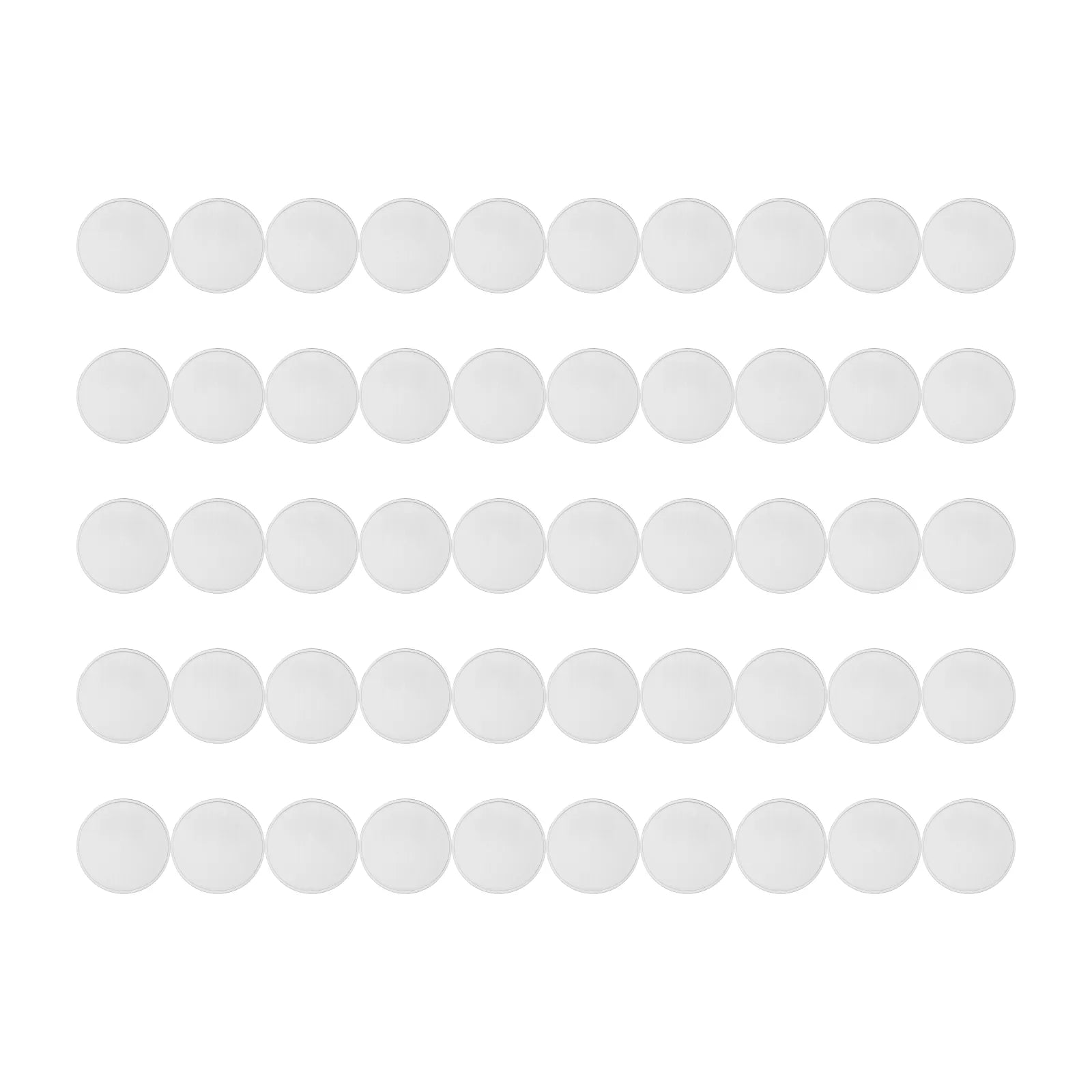 Blank commemorative zinc coins 50pcs 01