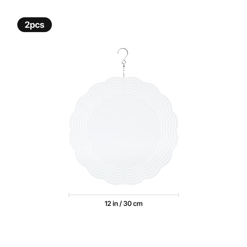 Blank Sublimation Wind Spinner