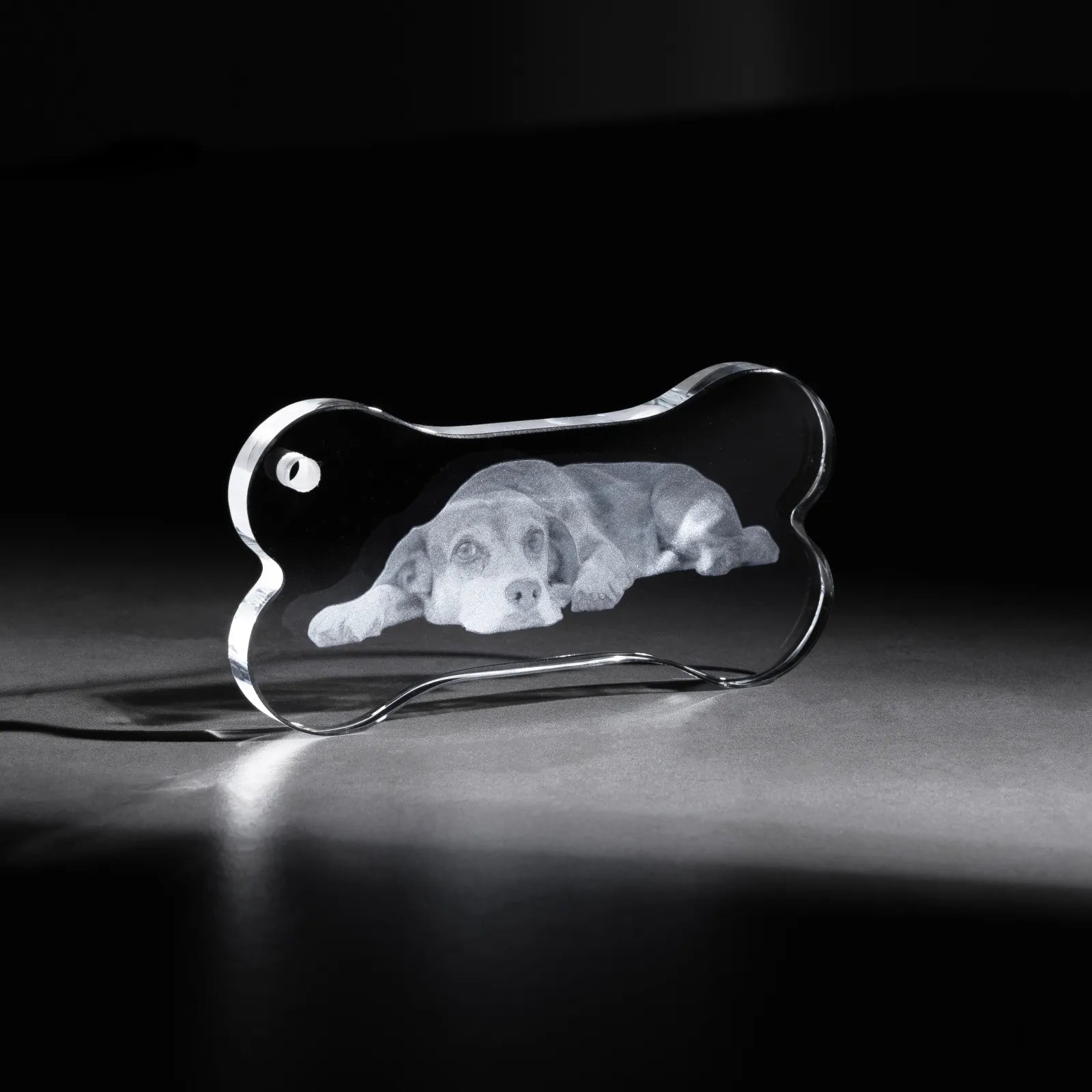 Bone shaped k5 crystal ornament 2pcs 02