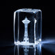 Beveled Edge Rectangular K9 Crystal