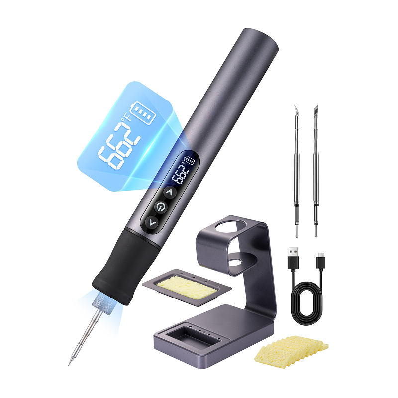 Cordless soldering iron 01