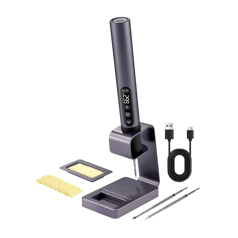 Cordless soldering iron 02