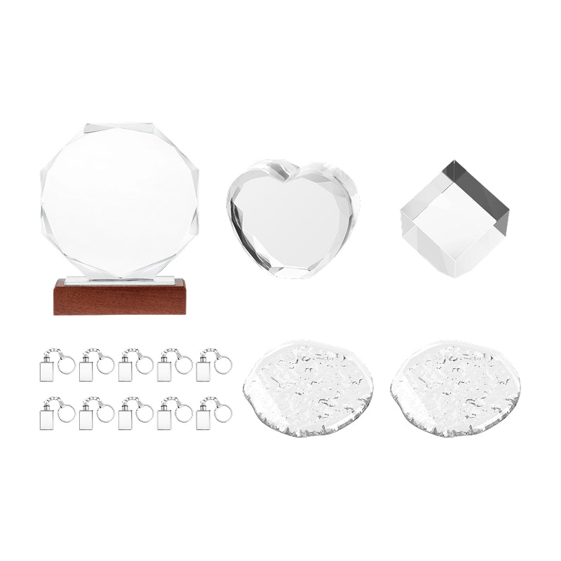 Crystal glass engraving materials package for f2 ultra uv 07