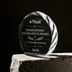 xTool Selected Decorative-Edge Oval K9 Crystal Trophy