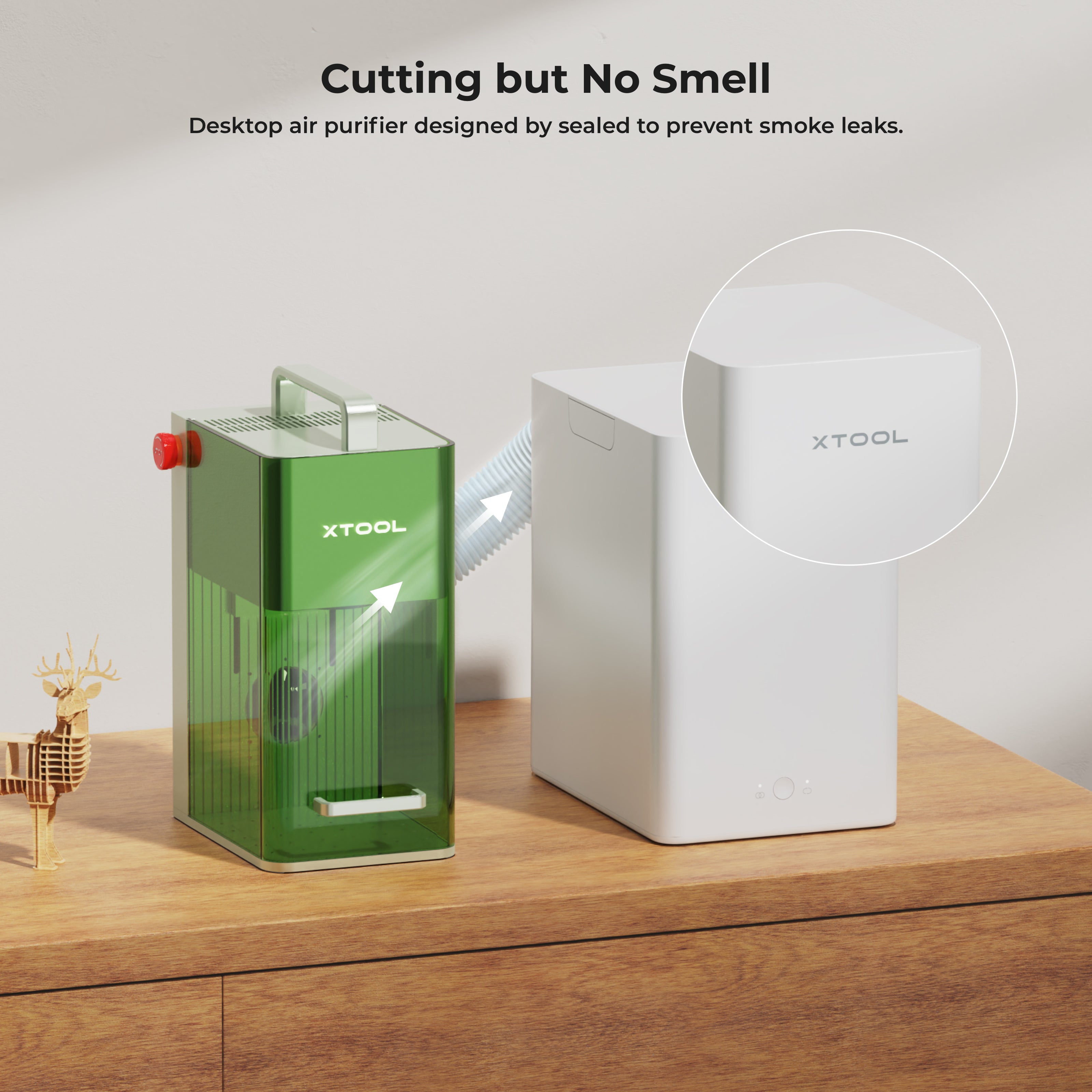 Desktop Air Purifier for xTool F1