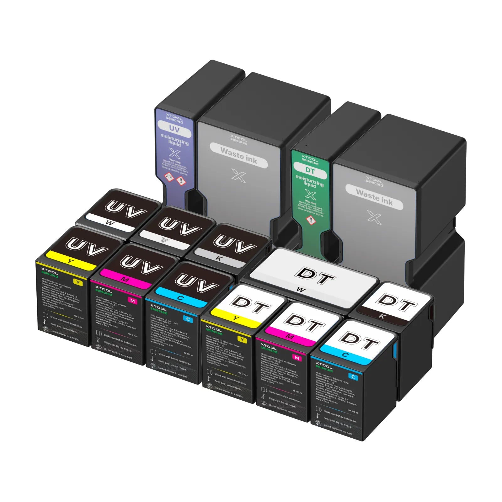 Essential ink set for  uv and dt o1 omni printer 01