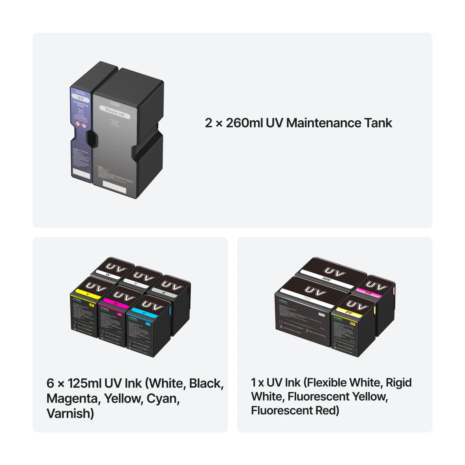 Essential ink set for dual uv o1 omni printer 02