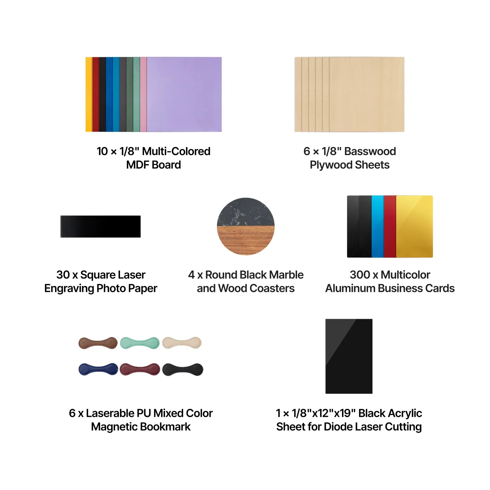 General purpose laser materials package 03