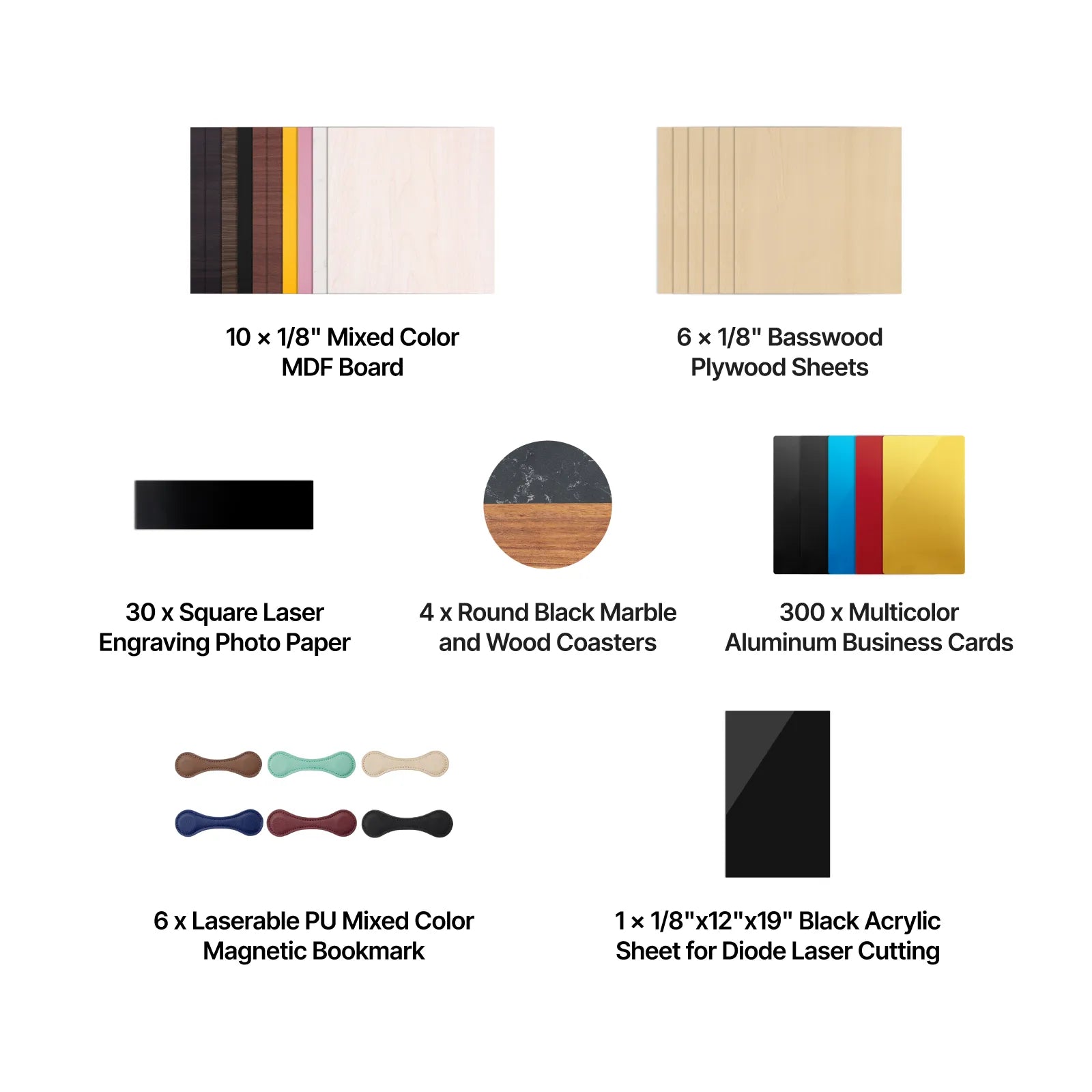 General purpose laser materials package 05