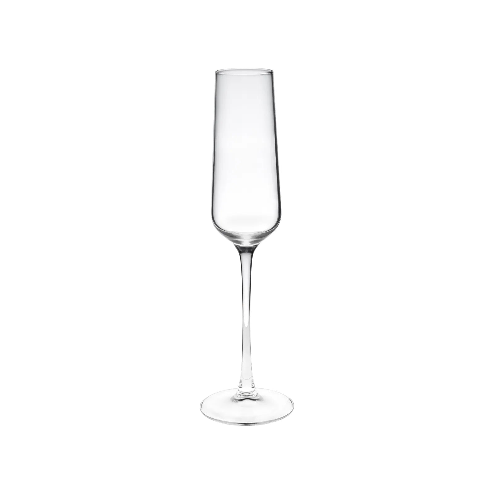 Glass champagne flute 01