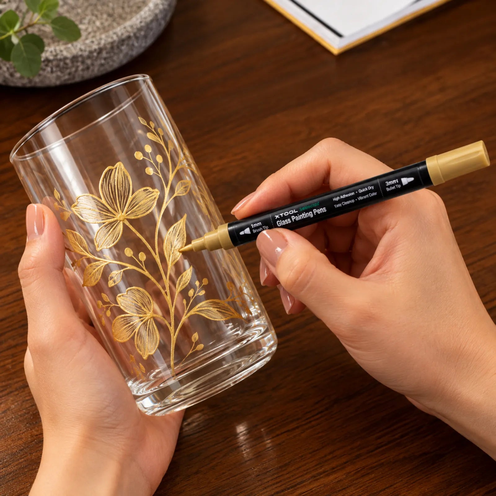Glass painting pens 5pcs 02