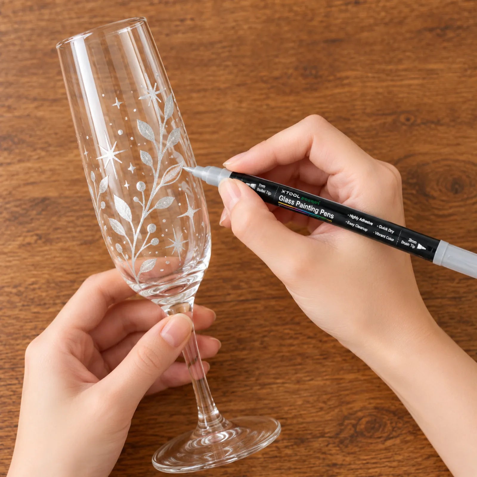 Glass painting pens 5pcs 03