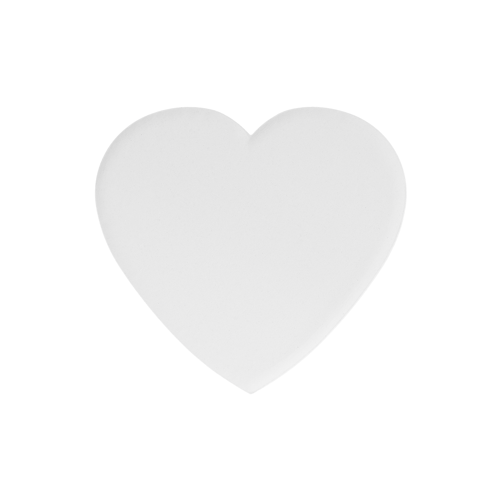 Heart shaped ceramic fridge magnet 02