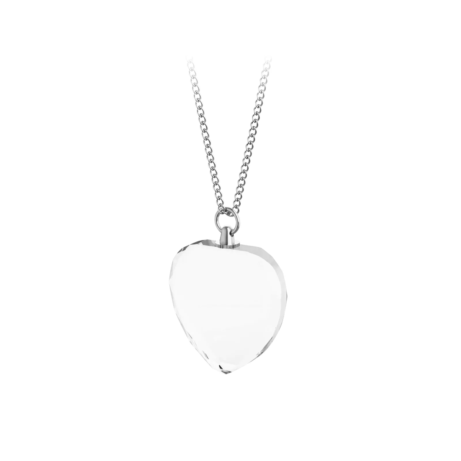 Heart shaped k5 crystal necklace 2pcs 01
