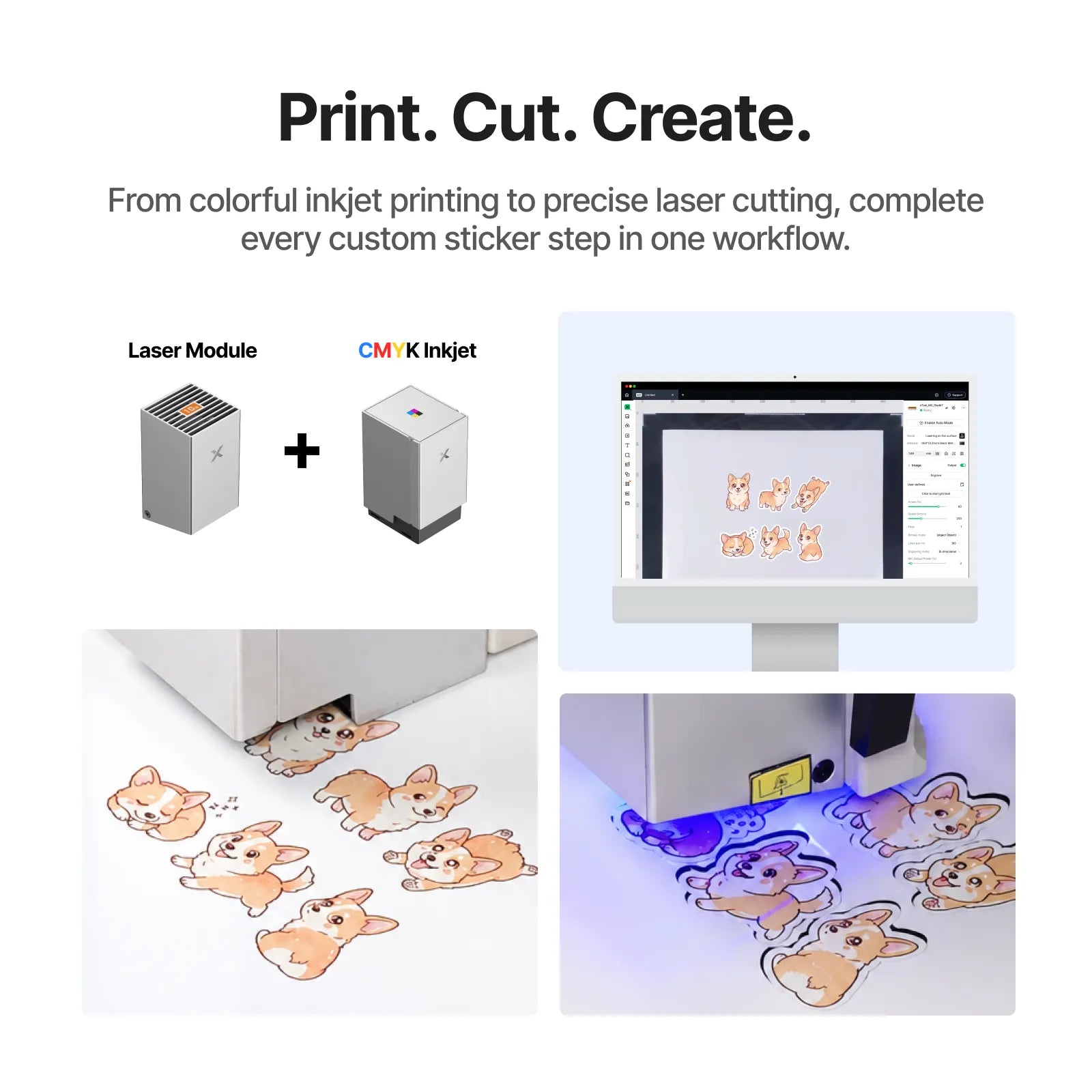 Holographic inkjet sticker paper 02