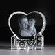 xTool Selected Ice Edge Heart-Shaped LOVE K9 Crystal