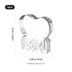 xTool Selected Ice Edge Heart-Shaped LOVE K9 Crystal