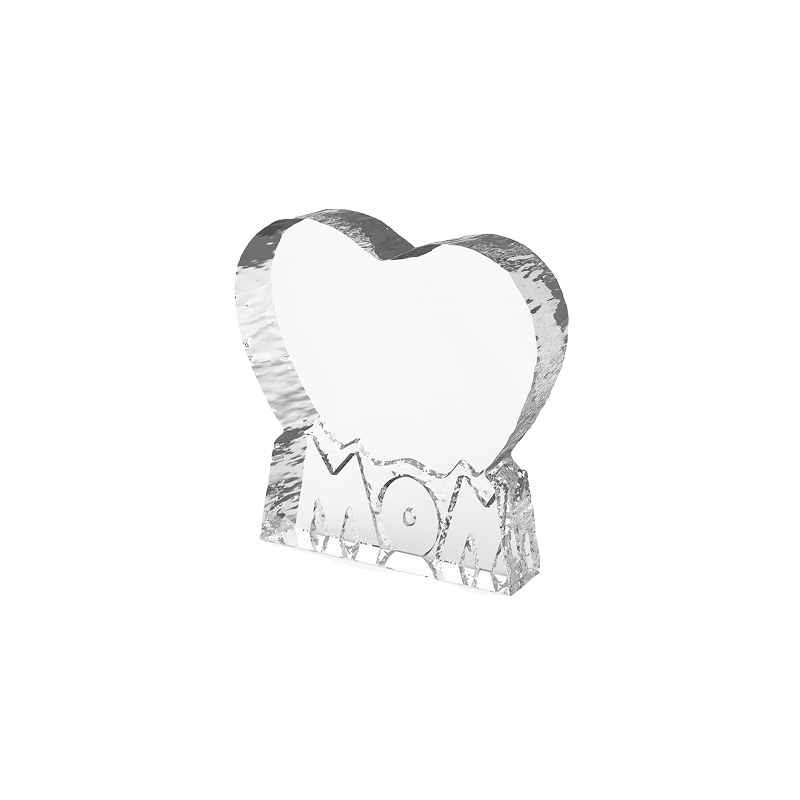 Ice edge heart shaped mom k9 crystal 02