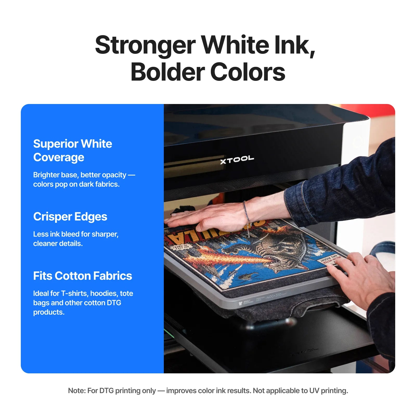Ink pretreatment solution for white ink 04