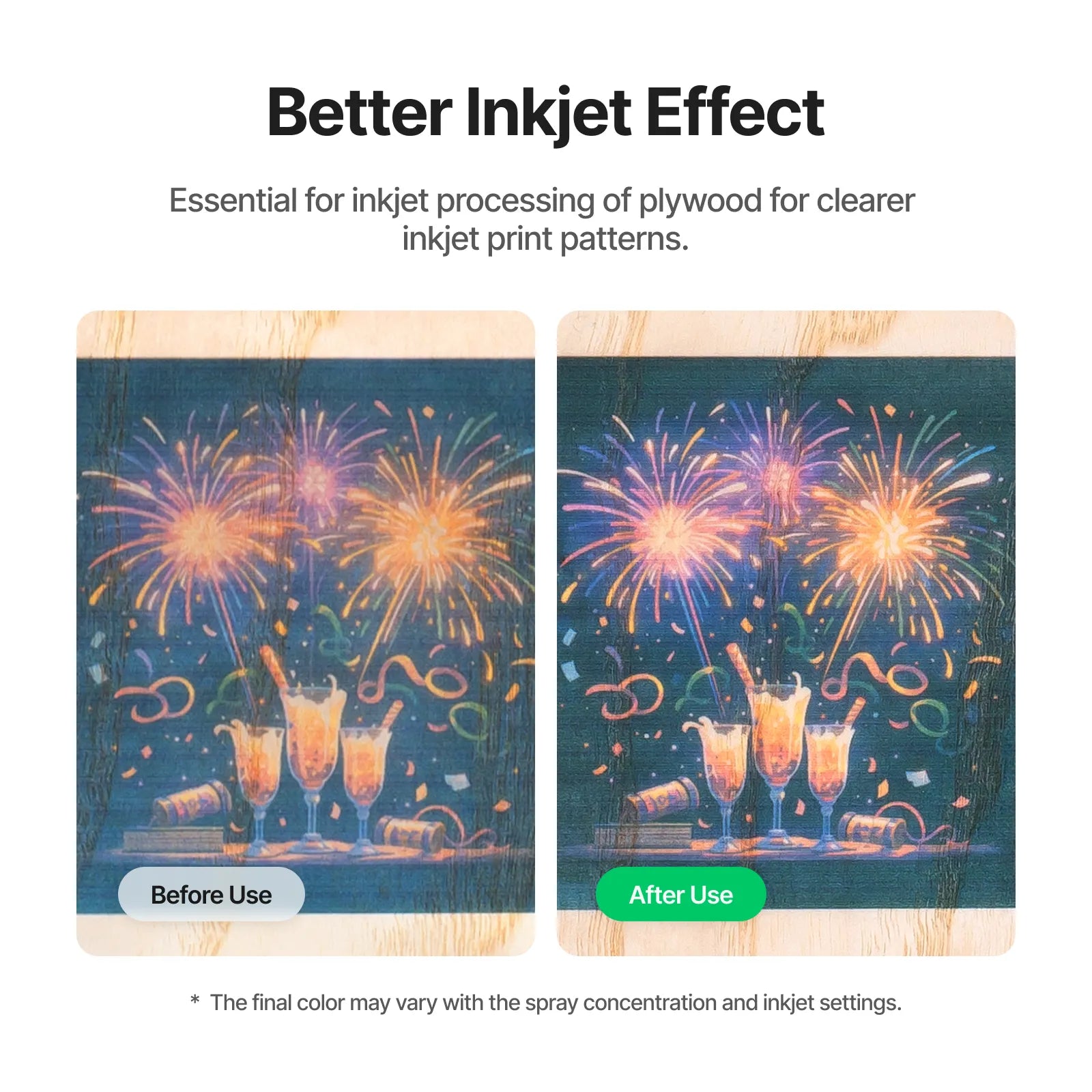 Inkjet printing primer wipe for wood 50pcs 03