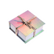Iridescent Silver Gift Box with Jewelry Foam Insert (3pcs)