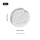 Irregular Round Glass Coaster (2pcs)
