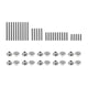 Knurled Thumb Nut & Threaded Rod Connector Kit