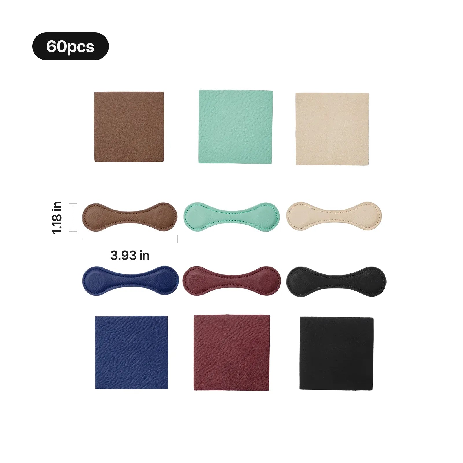 Laserable pu mixed color magnetic bookmark 01
