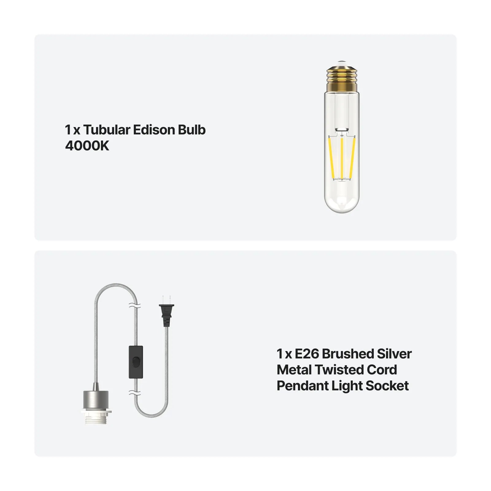 Layered acrylic diy lamp hardware kit 03