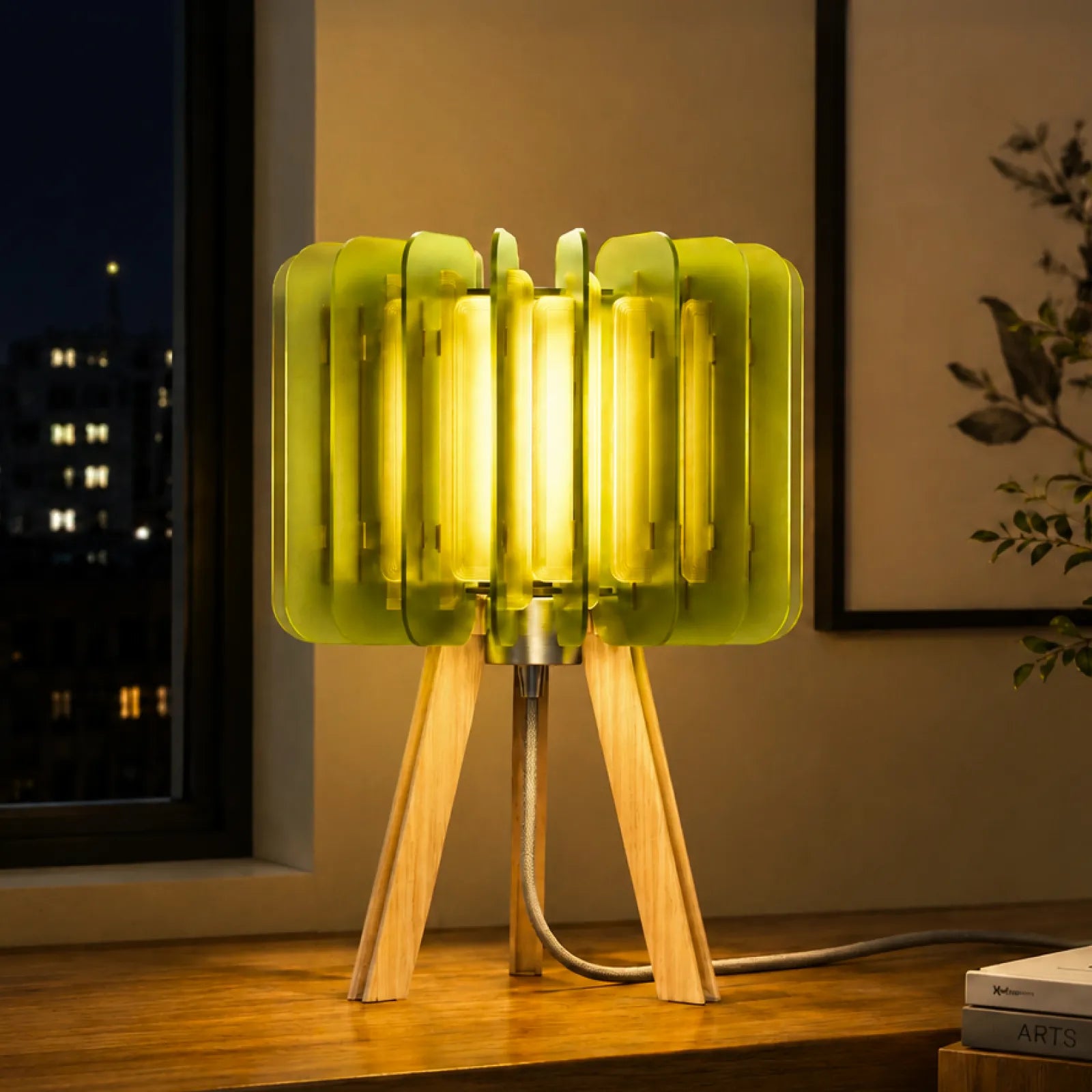 Layered acrylic diy lamp hardware kit 04