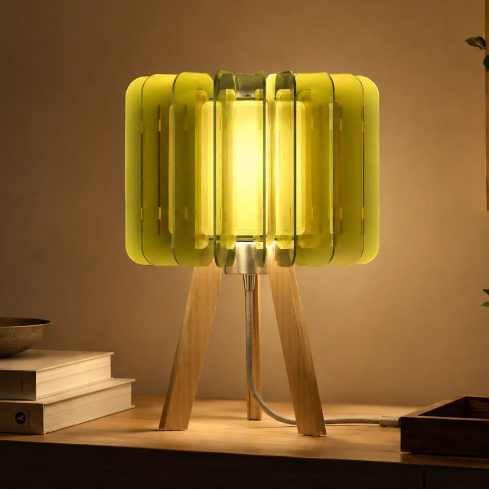 Layered acrylic diy lamp hardware kit 05