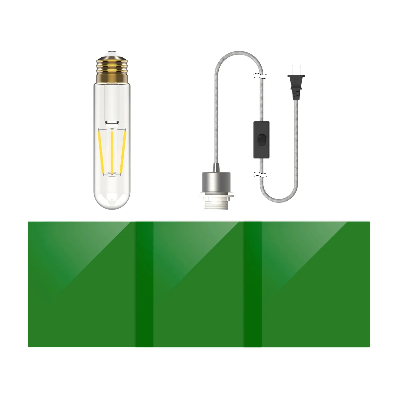 Layered acrylic diy lamp hardware kit 07