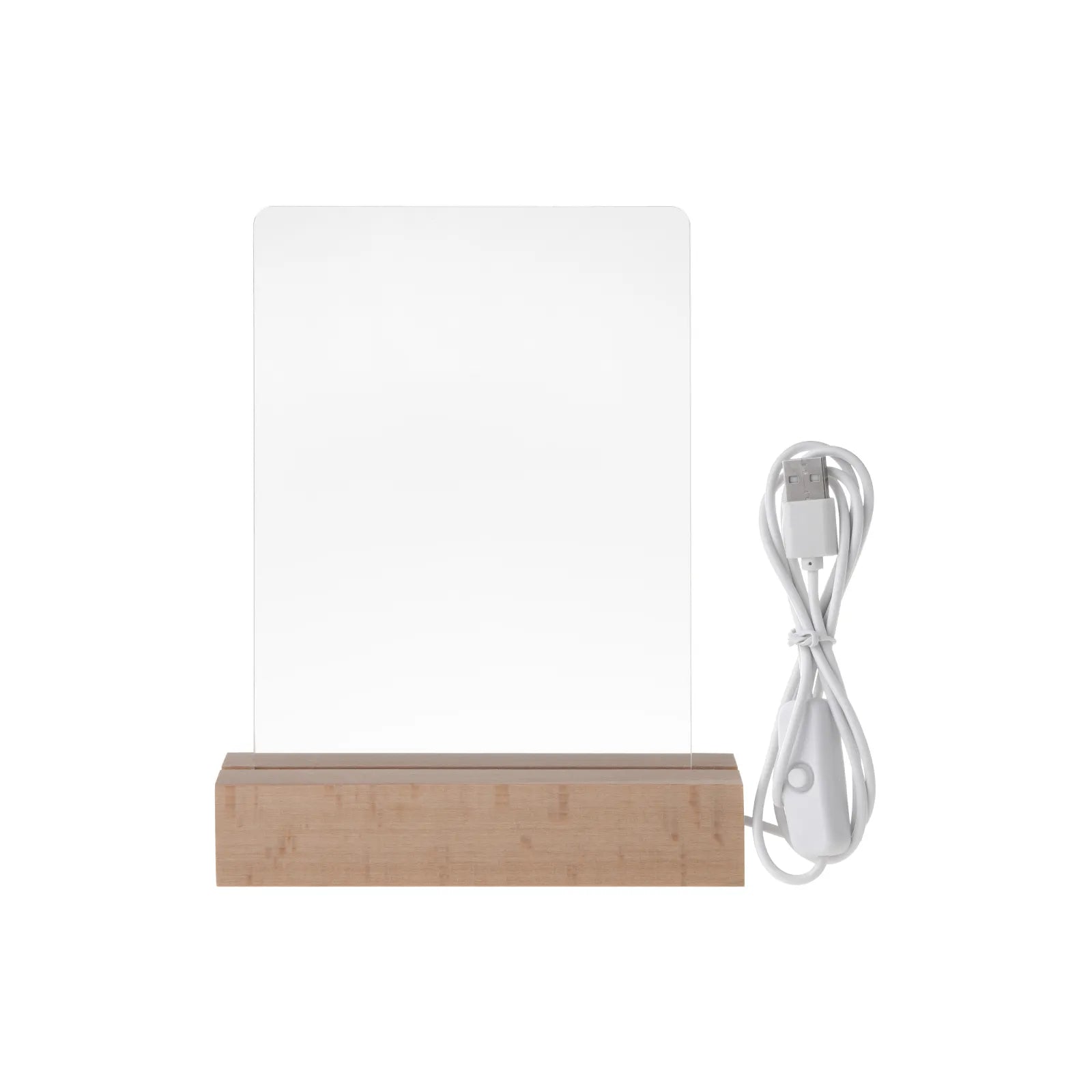 Led acrylic sublimation photo frame 01