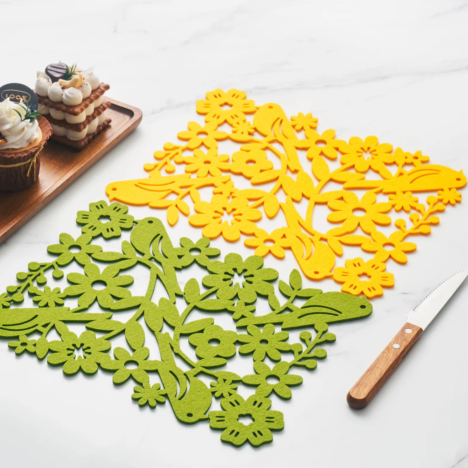 Light colored felt set 30pcs 02