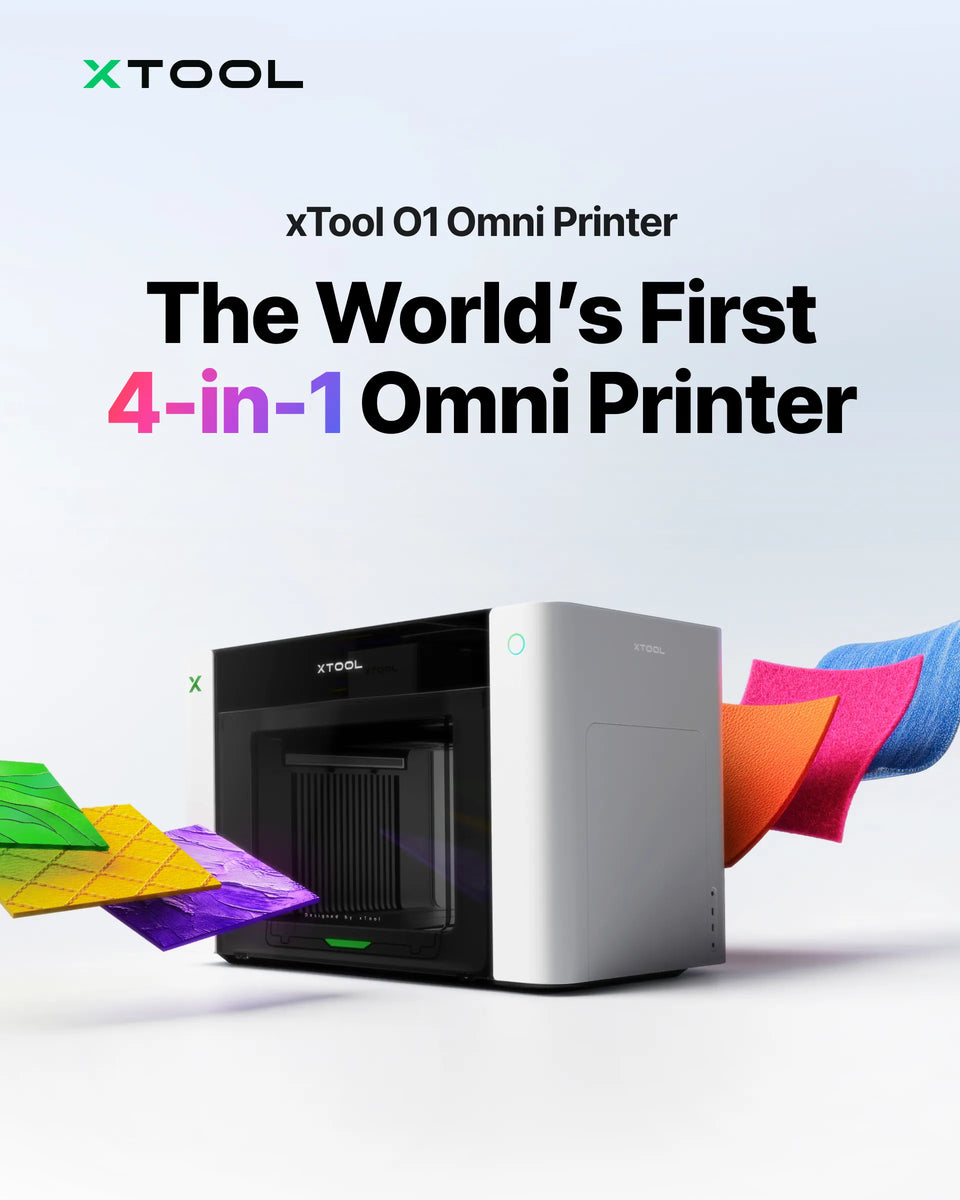 xTool O1 Omni Desktop-Drucksystem