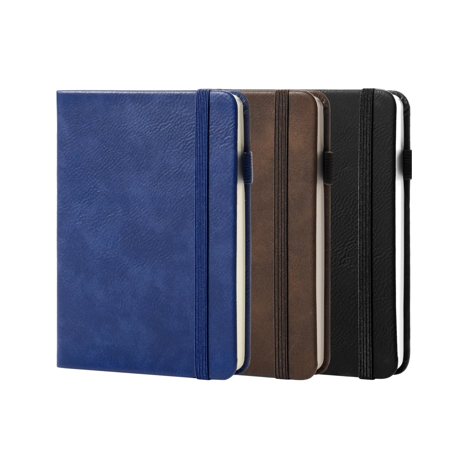 Assorted A6 136-Page 3pcs PU Notebook | xTool Materials Assorted A6 136-Page 3pcs PU Notebook | xTool Materials