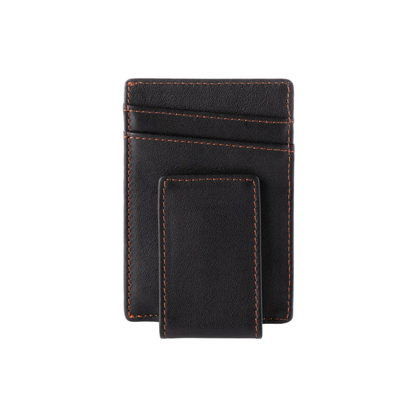 Leather Magnetic Money Clip Wallet (1pcs)