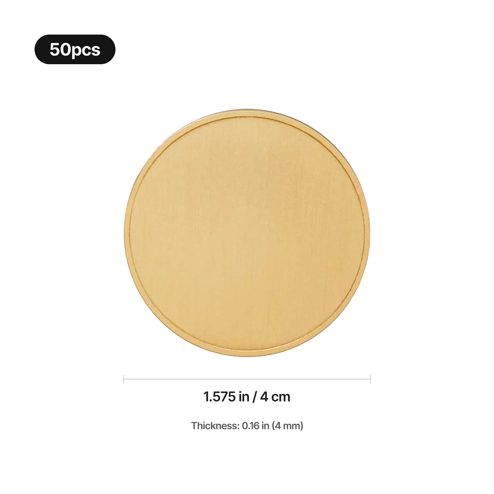 Mk shangjiatu  qitaleichanpin us pc blank commemorative coins 40mm 50pcs 04 3815 2540
