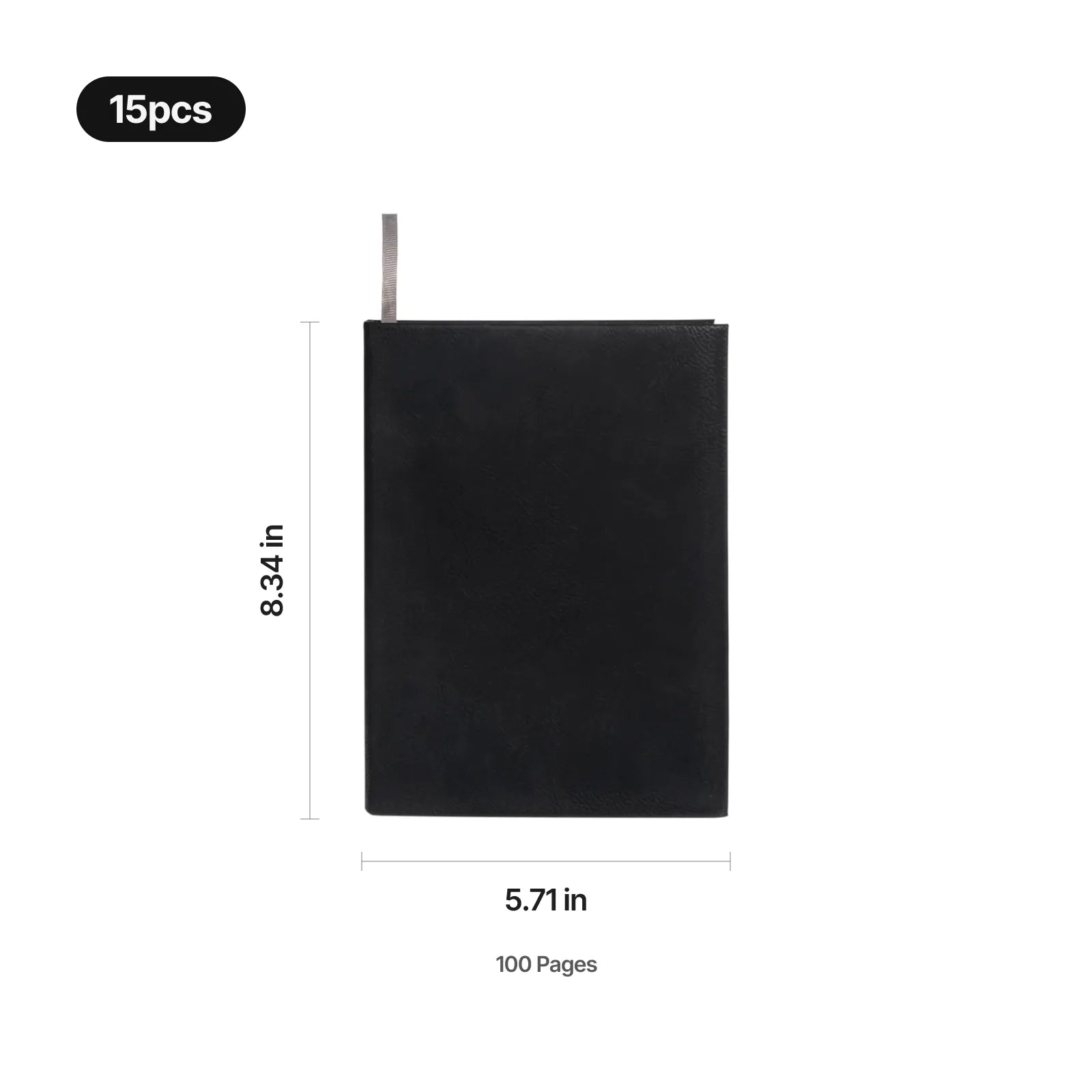 Mk shangjiatu  qitaleichanpin us pc laserable pu notebook black to silver 04 3694 2194