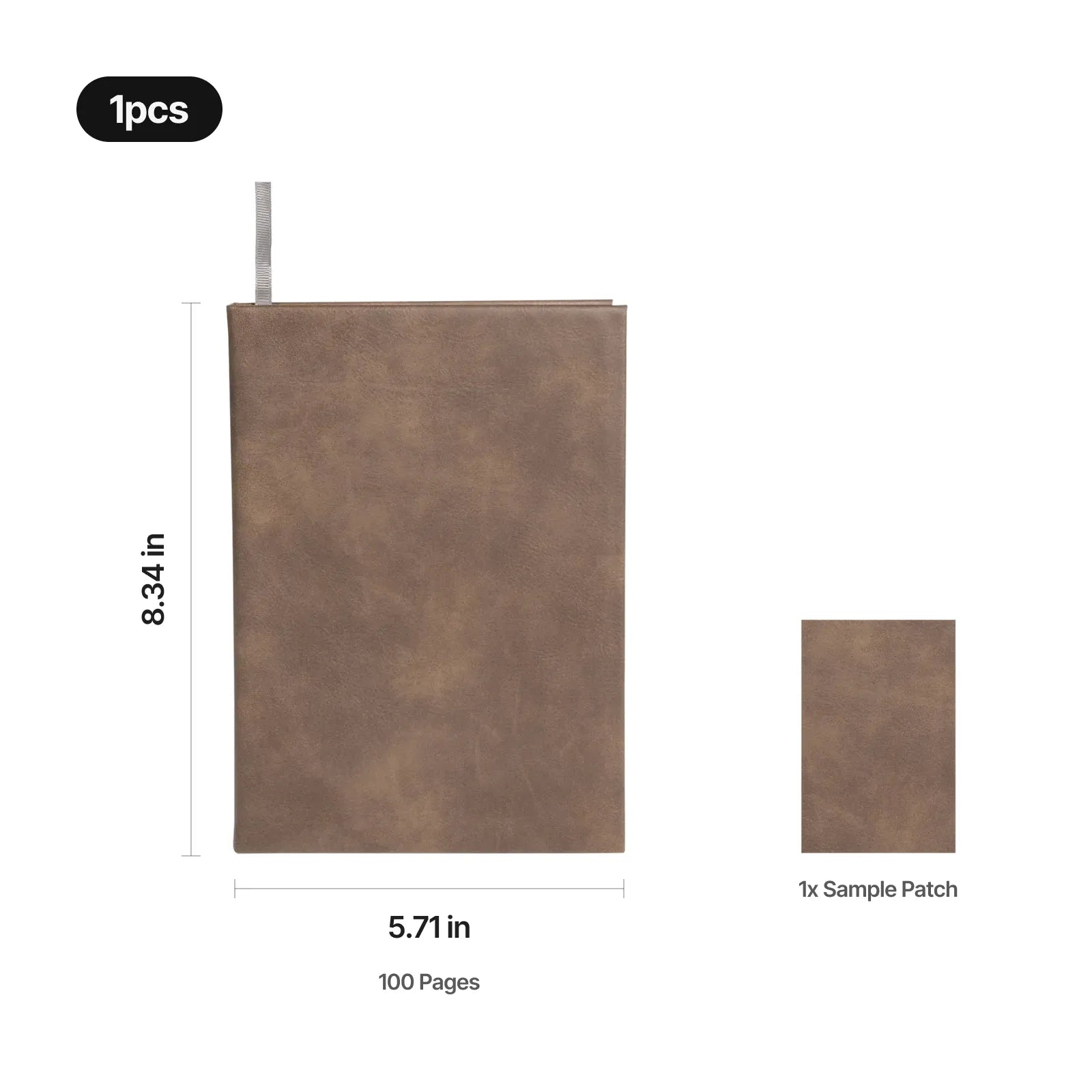 Mk shangjiatu  qitaleichanpin us pc laserable pu notebook brown to gold 1pcs 03 4923 1592